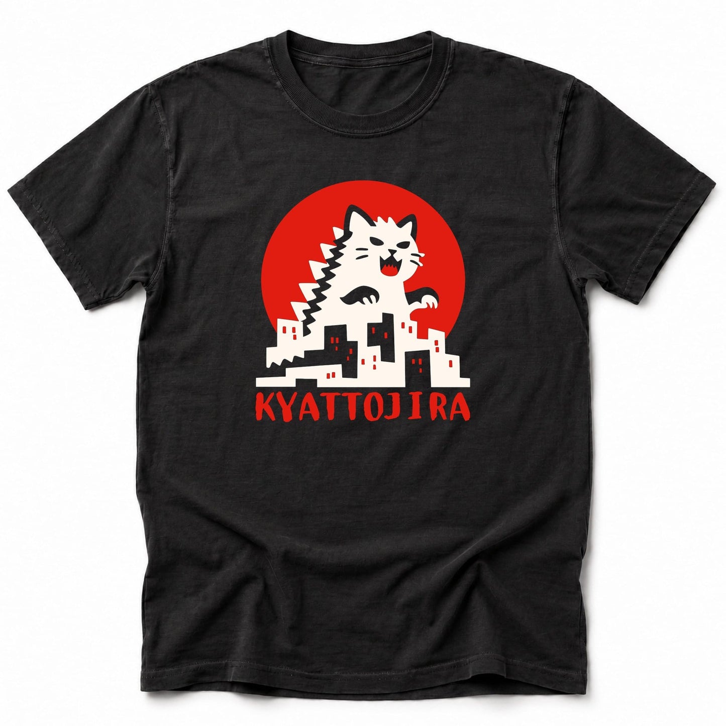 Kyattojira Uprising T-Shirt Black / S 92782775853118751048 T-Shirt