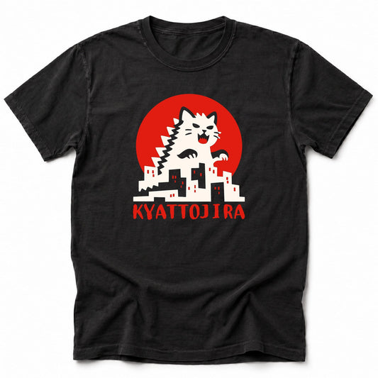 Kyattojira Uprising T-Shirt Black / S 92782775853118751048 T-Shirt