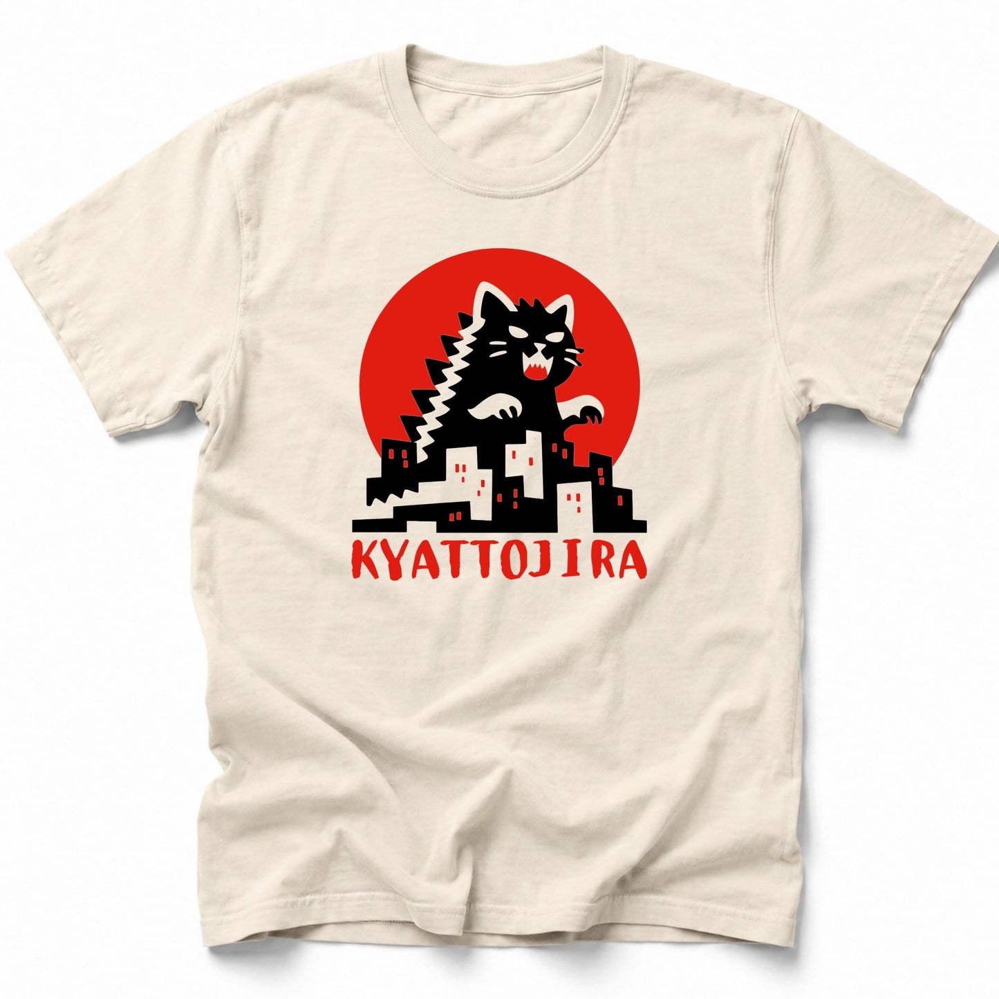 Kyattojira Uprising T-Shirt Ivory / S 31607080198555156754 T-Shirt