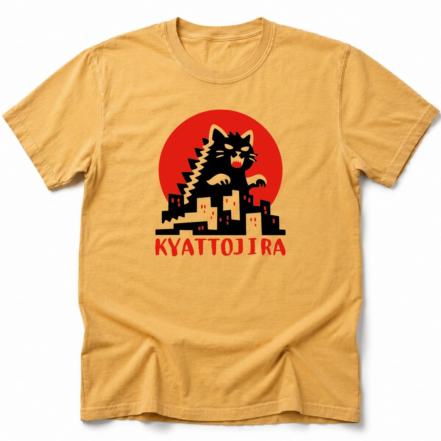 Kyattojira Uprising T-Shirt Mustard / S 19982147136282068766 T-Shirt