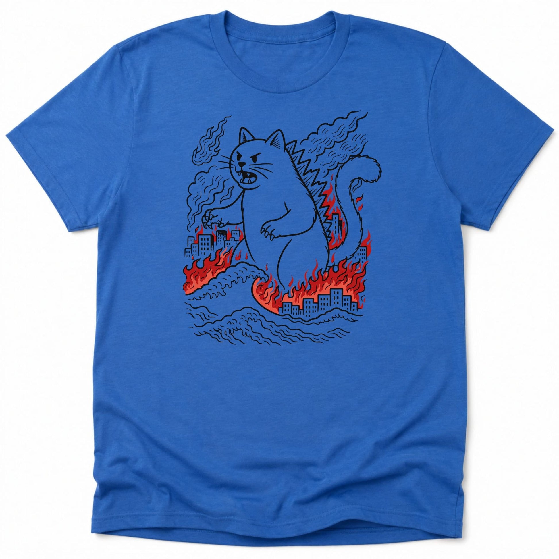 Kyattojiras Chaos Everyday Softstyle Tee Heather Royal / S 26607636609316425436 T-Shirt