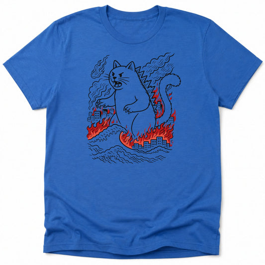 Kyattojiras Chaos Everyday Softstyle Tee Heather Royal / S 26607636609316425436 T-Shirt