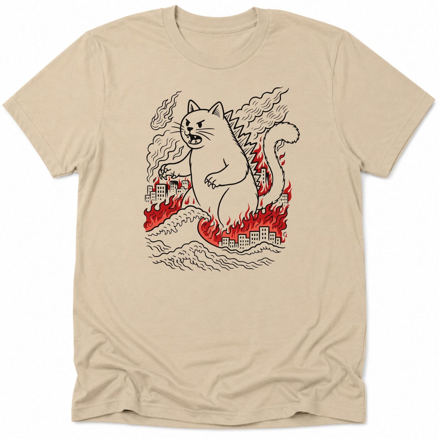 Kyattojiras Chaos Everyday Softstyle Tee Sand / S 78560713743178310173 T-Shirt