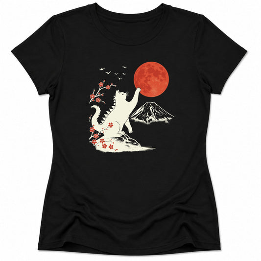 Kyattojiras Dream Womens Tee Black / S 62094342419459919788 T-Shirt