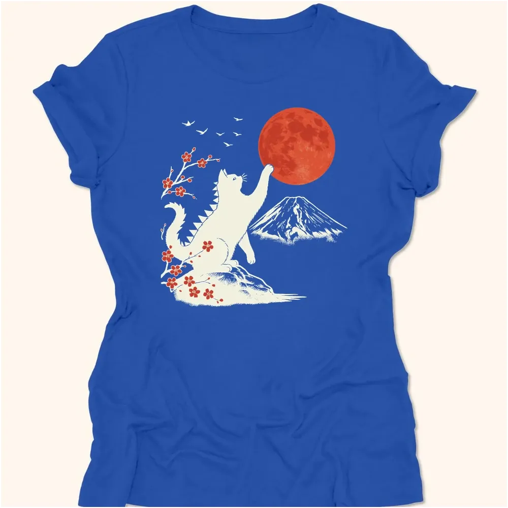 Kyattojiras Dream Womens Tee True Royal / S 19444559167850094092 T-Shirt