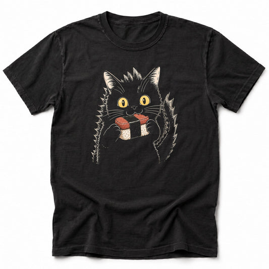Kyattojiras Fav Musubi T-Shirt Black / S 20117565276639316389 T-Shirt