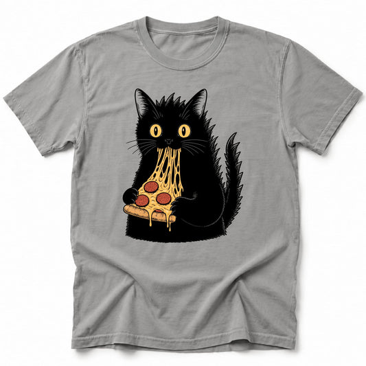 Kyattojiras Fav Pizza T-Shirt Grey / S 23236396128379346421 T-Shirt