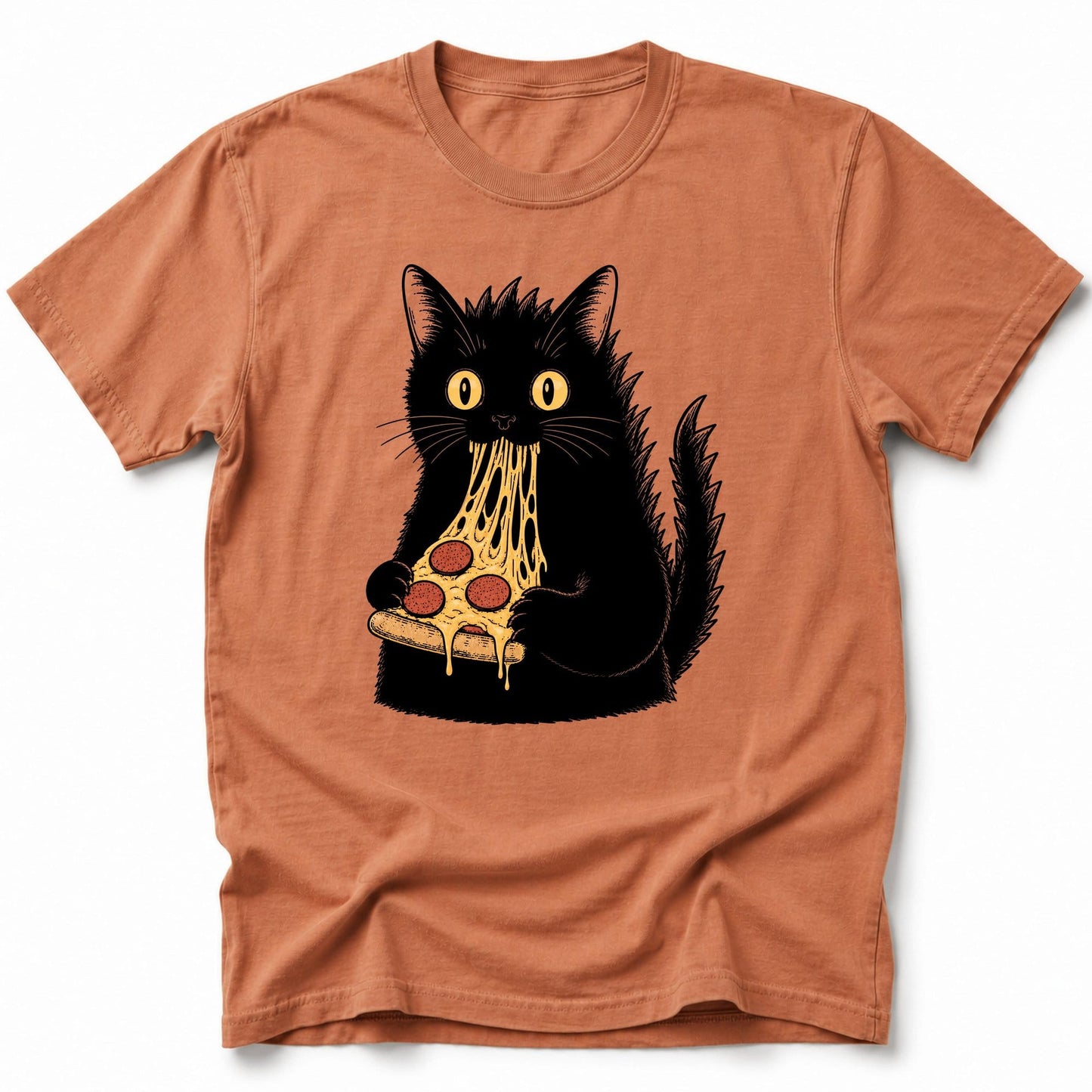 Kyattojiras Fav Pizza T-Shirt Yam / S 28246131645692195239 T-Shirt