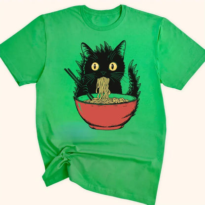 Kyattojiras Fav Ramen Everyday Softstyle Tee Irish Green / S 33534312814964195375 T-Shirt