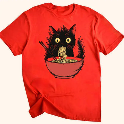 Kyattojiras Fav Ramen Everyday Softstyle Tee Red / S 14695811063973457220 T-Shirt