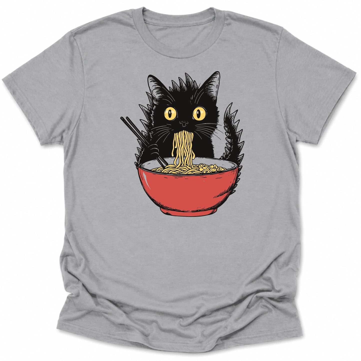 Kyattojiras Fav Ramen Everyday Softstyle Tee Sport Grey / S 22094031078353320682 T-Shirt