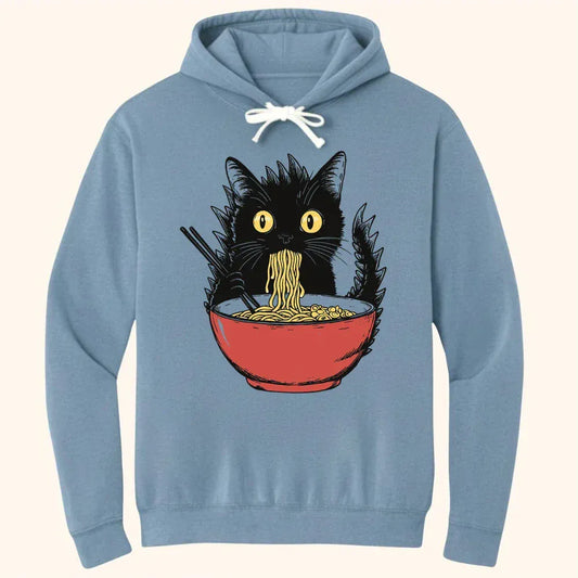 Kyattojiras Fav Ramen Hoodie Blue Jean / S 24765530122536532502 Hoodie