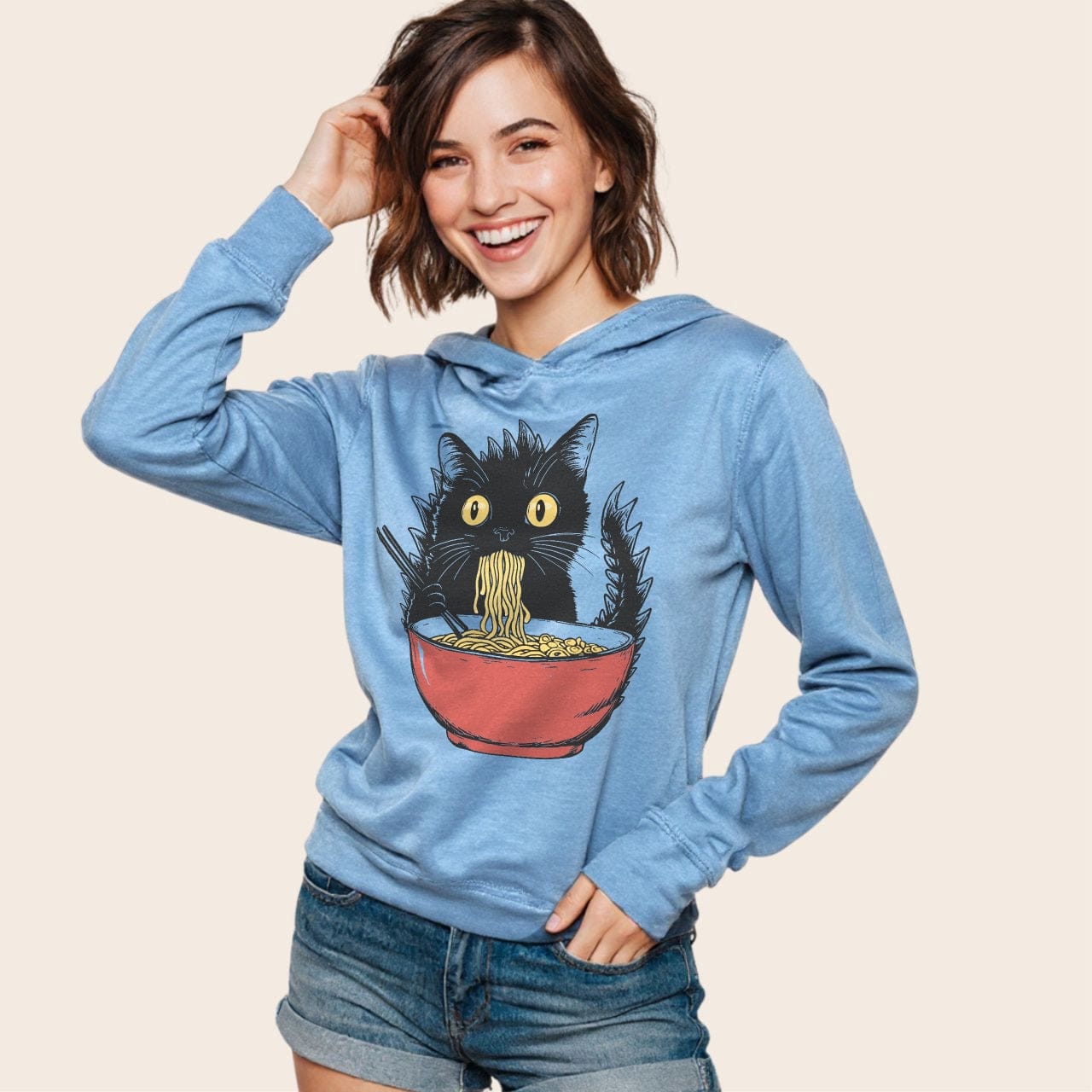 Kyattojiras Fav Ramen Hoodie Hoodie