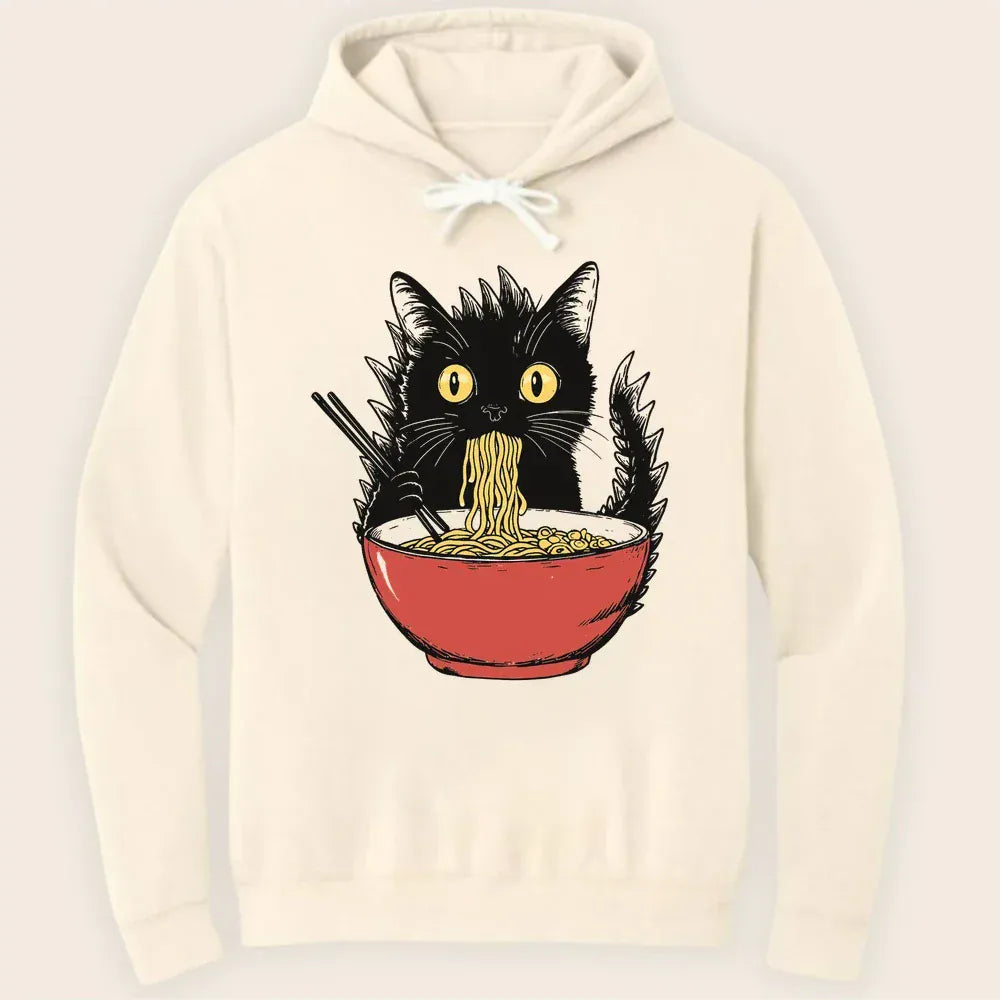 Kyattojiras Fav Ramen Hoodie Ivory / S 17139142778904868898 Hoodie