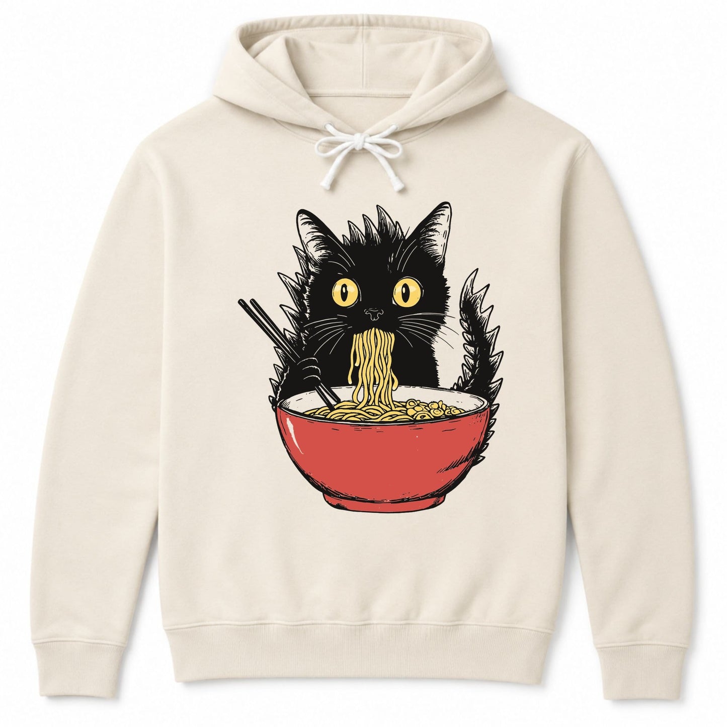 Kyattojiras Fav Ramen Hoodie Ivory / S 20192590756348100526 Hoodie