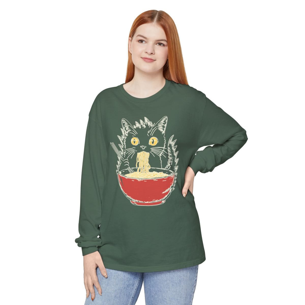 Kyattojiras Fav Ramen Long Sleeve Long-sleeve