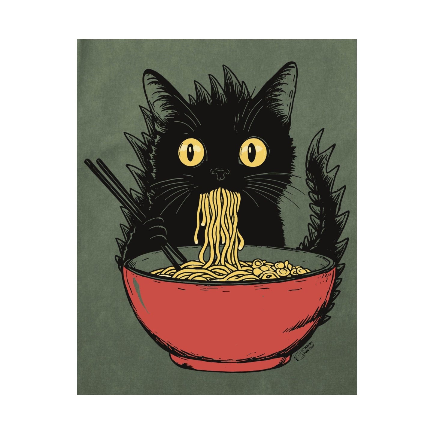 Kyattojiras Fav Ramen Poster 11″ x 14″ / Matte 14683430308463136277 Poster