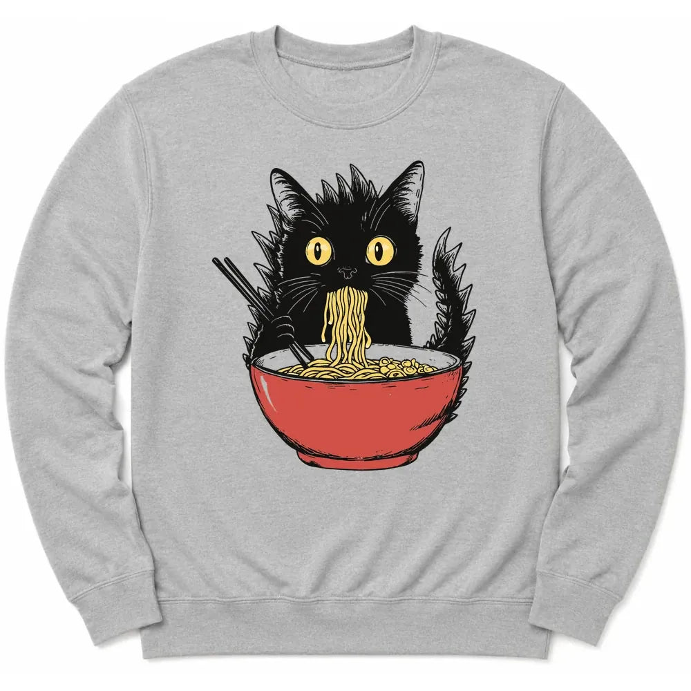 Kyattojiras Fav Ramen Sweatshirt Sport Grey / S 49139159382415454954 Sweatshirt