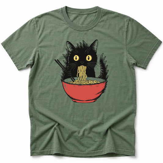 Kyattojiras Fav Ramen T-Shirt Moss / S 62127915296122539922 T-Shirt
