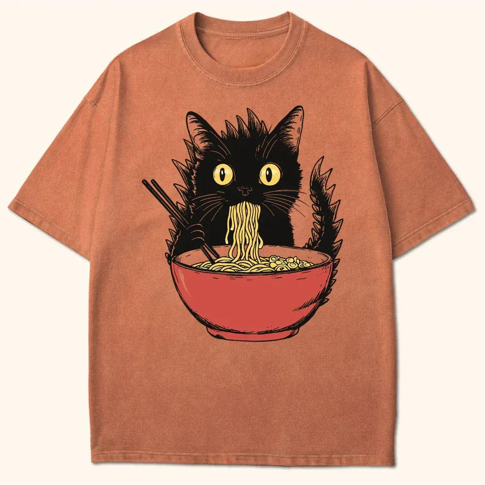 Kyattojiras Fav Ramen T-Shirt Yam / S 27848733129766350557 T-Shirt