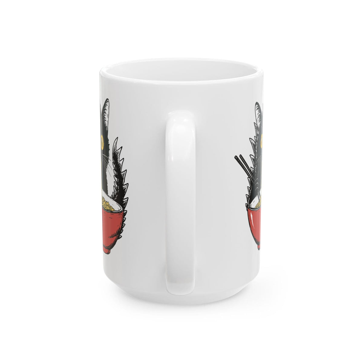 Kyattojiras Fav Ramen White Mug (15oz) 15oz 33040467619589390383 Mug