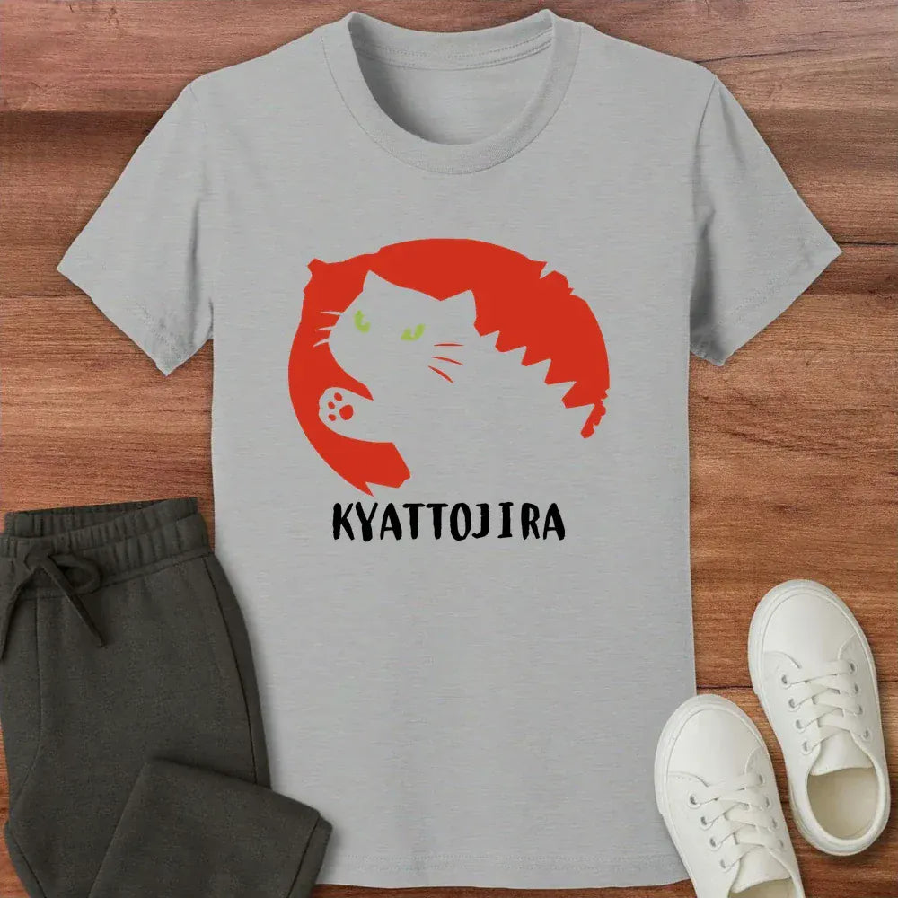 Kyattojiras Mark Kids Tee Athletic Heather / S 26018768985922545974 Kids clothes