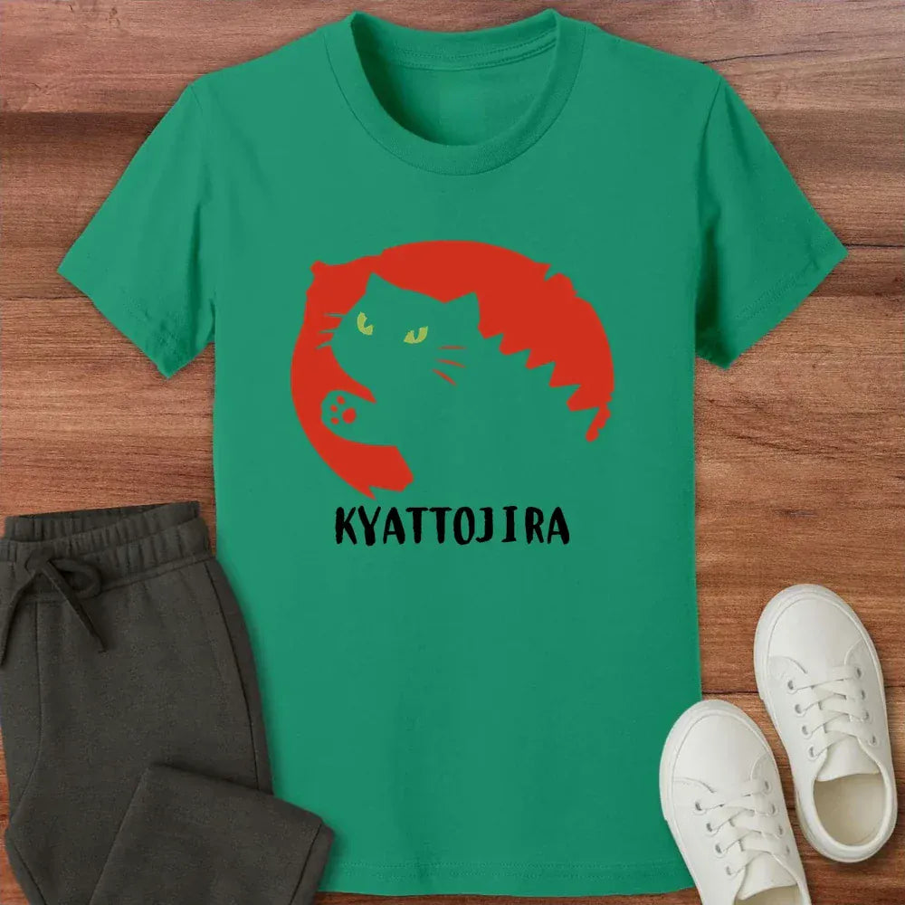 Kyattojiras Mark Kids Tee Kelly / S 23657447410694271824 Kids clothes