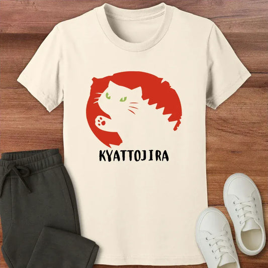 Kyattojiras Mark Kids Tee Natural / S 13805899584124781575 Kids clothes
