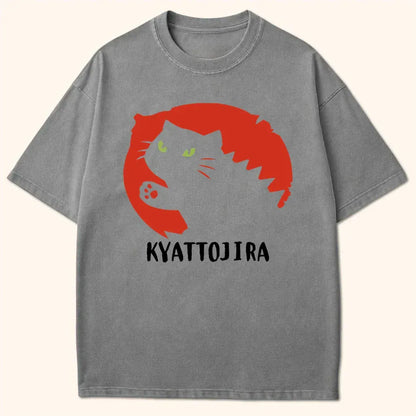 Kyattojiras Mark T-Shirt Grey / S 33948147078670360308 T-Shirt
