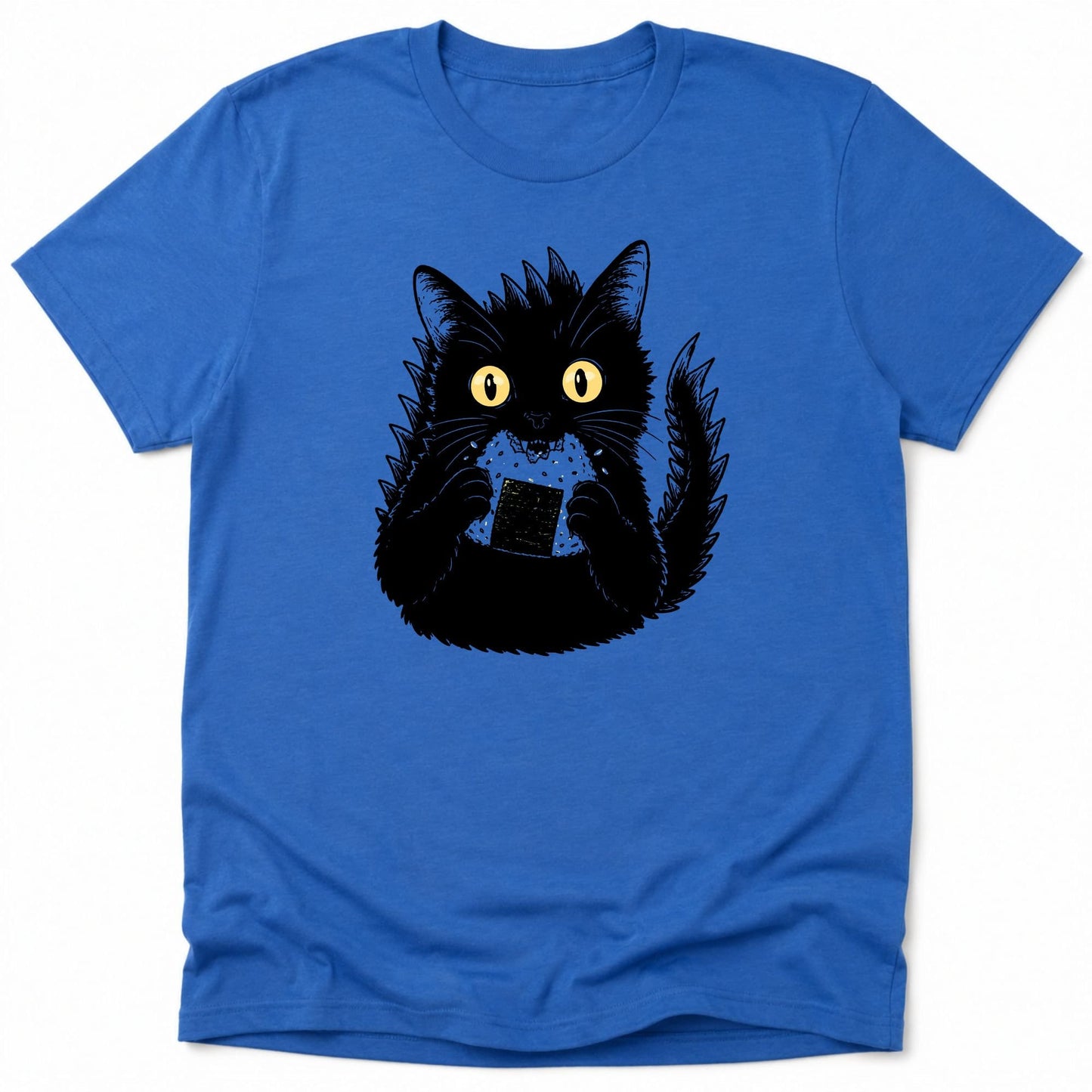 Kyattojiras Onigiri Everyday Softstyle Tee Heather Royal / S 39998042613691321523 T-Shirt
