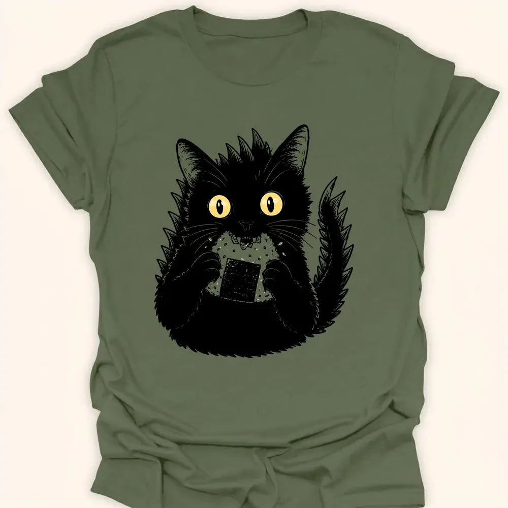 Kyattojiras Onigiri Everyday Softstyle Tee Military Green / S 72608703000244733652 T-Shirt