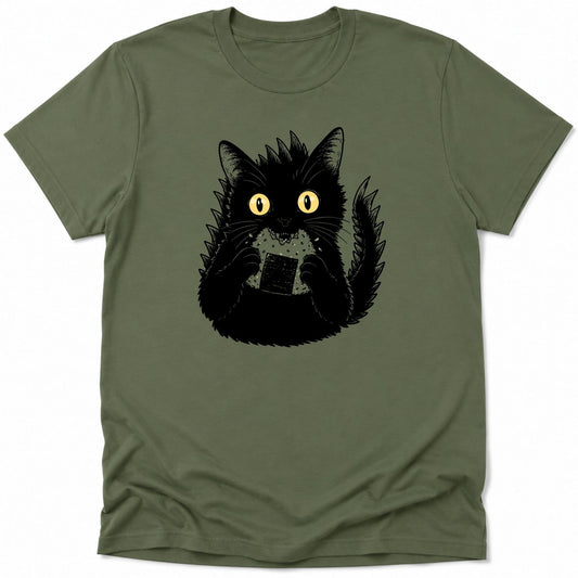 Kyattojiras Onigiri Everyday Softstyle Tee Military Green / S 72608703000244733652 T-Shirt