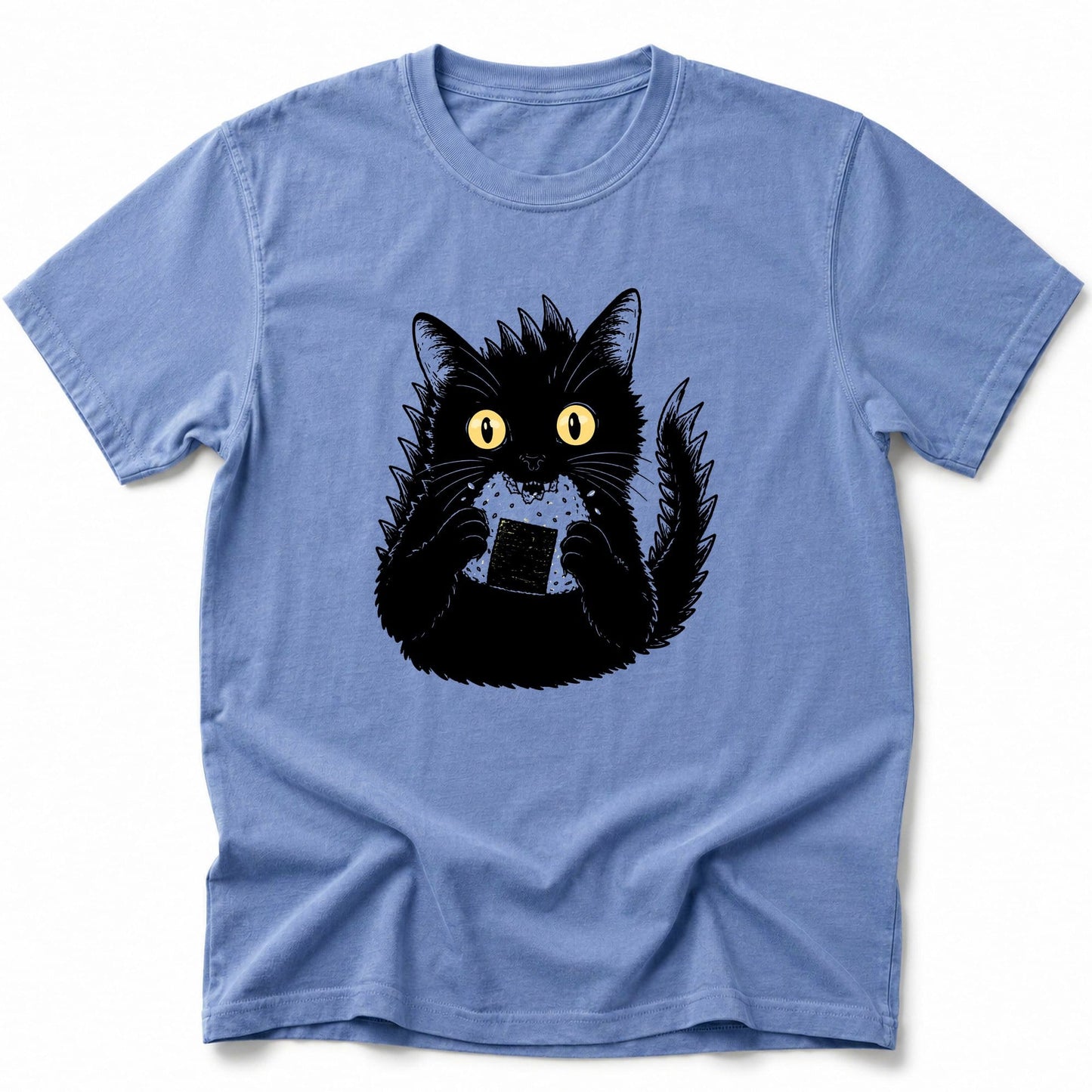 Kyattojiras Onigiri T-Shirt Blue Jean / S 24978397468804171692 T-Shirt