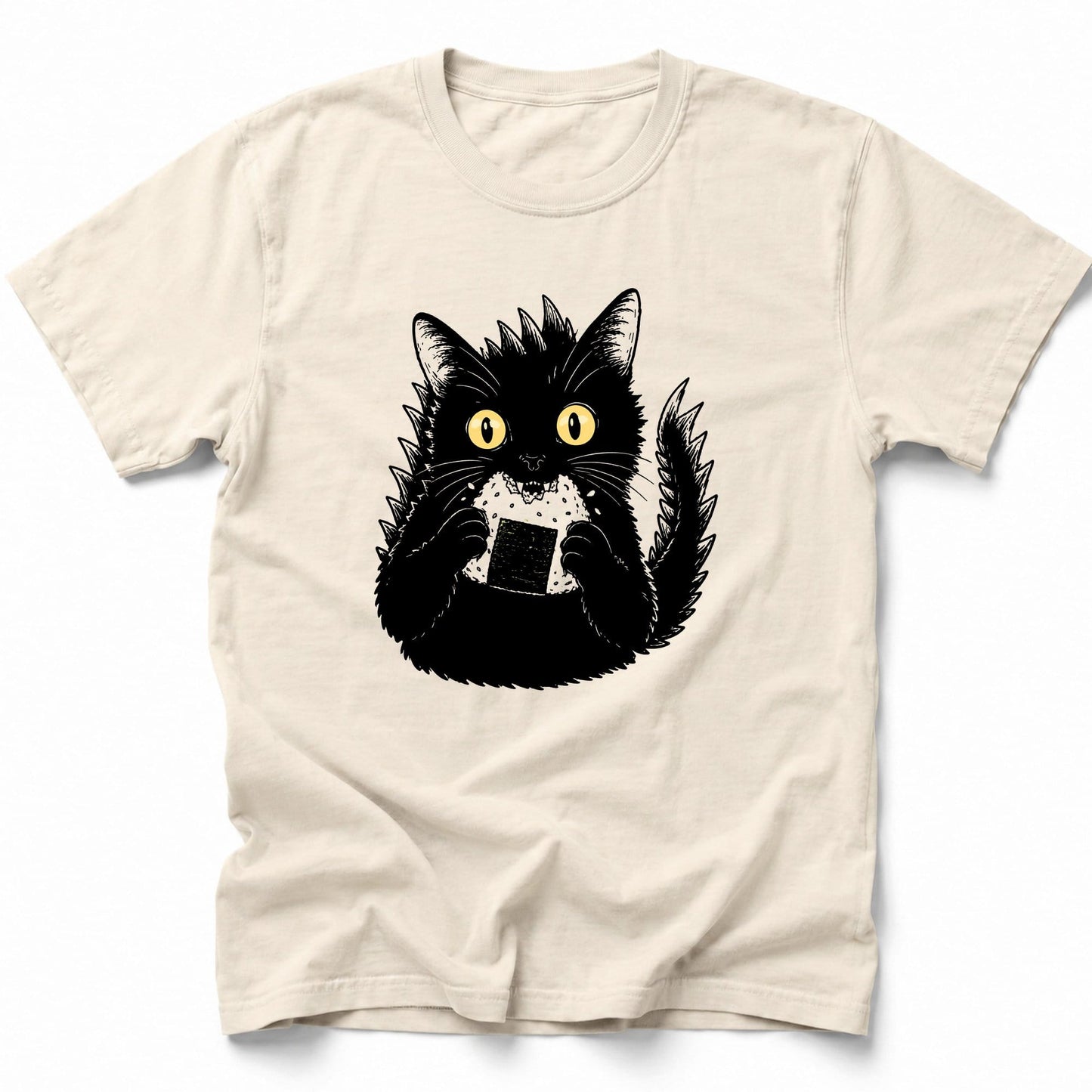 Kyattojiras Onigiri T-Shirt Ivory / S 45333286895238185280 T-Shirt