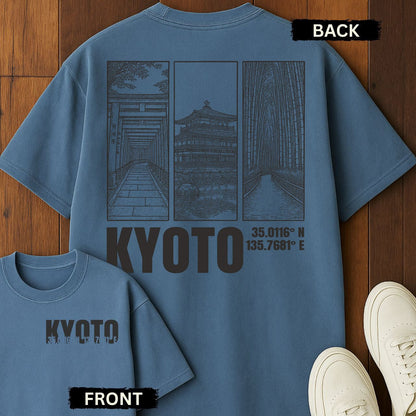 Kyoto Coords T-Shirt Blue Jean / S 16953526140071160643 T-Shirt