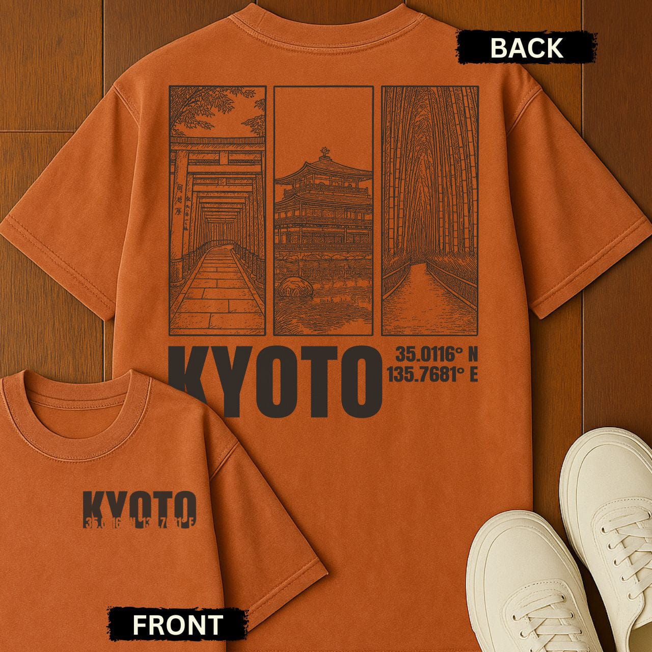 Kyoto Coords T-Shirt Yam / S 12397967154842244679 T-Shirt