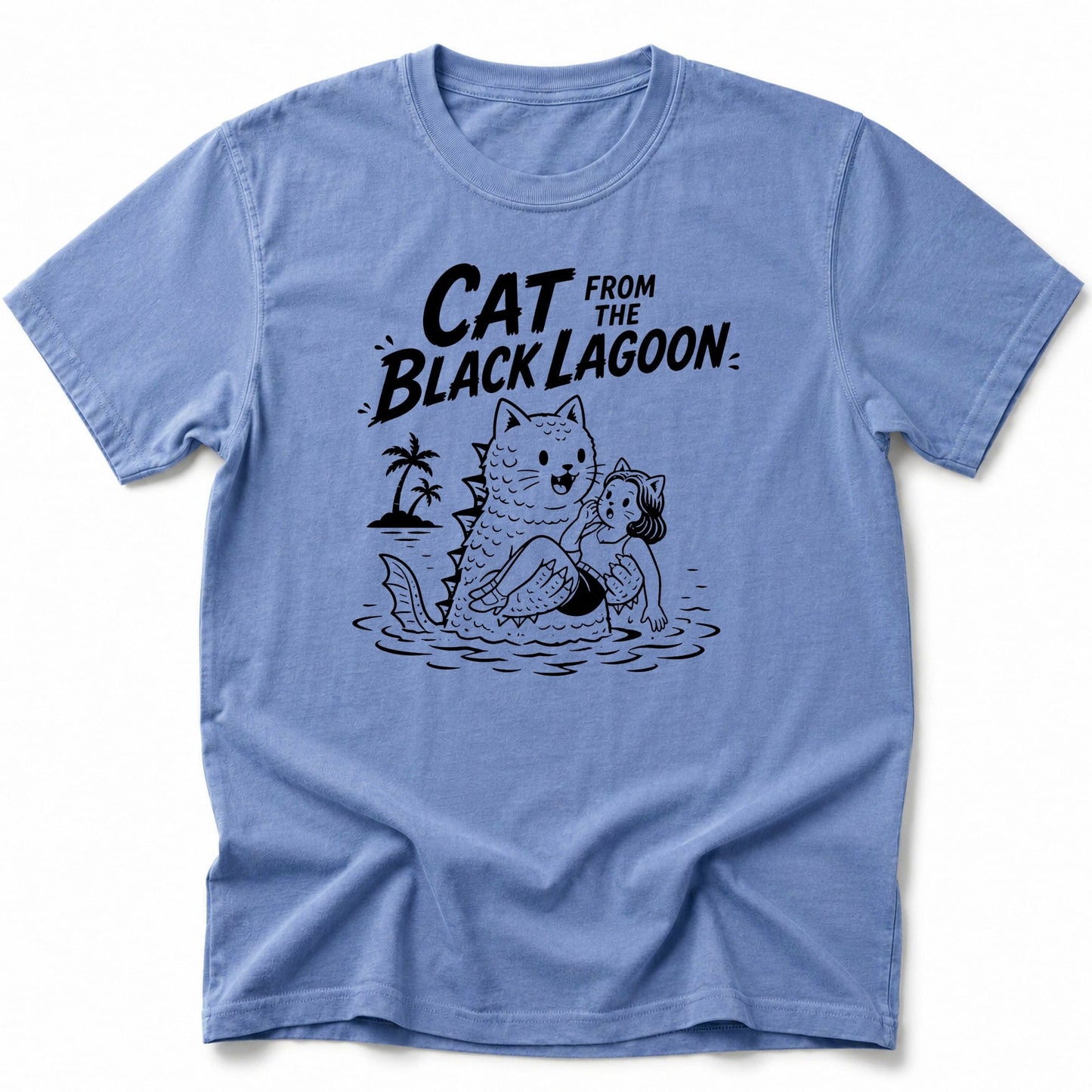 Lagoon Hero T-Shirt Blue Jean / S 24094159416078636240 T-Shirt