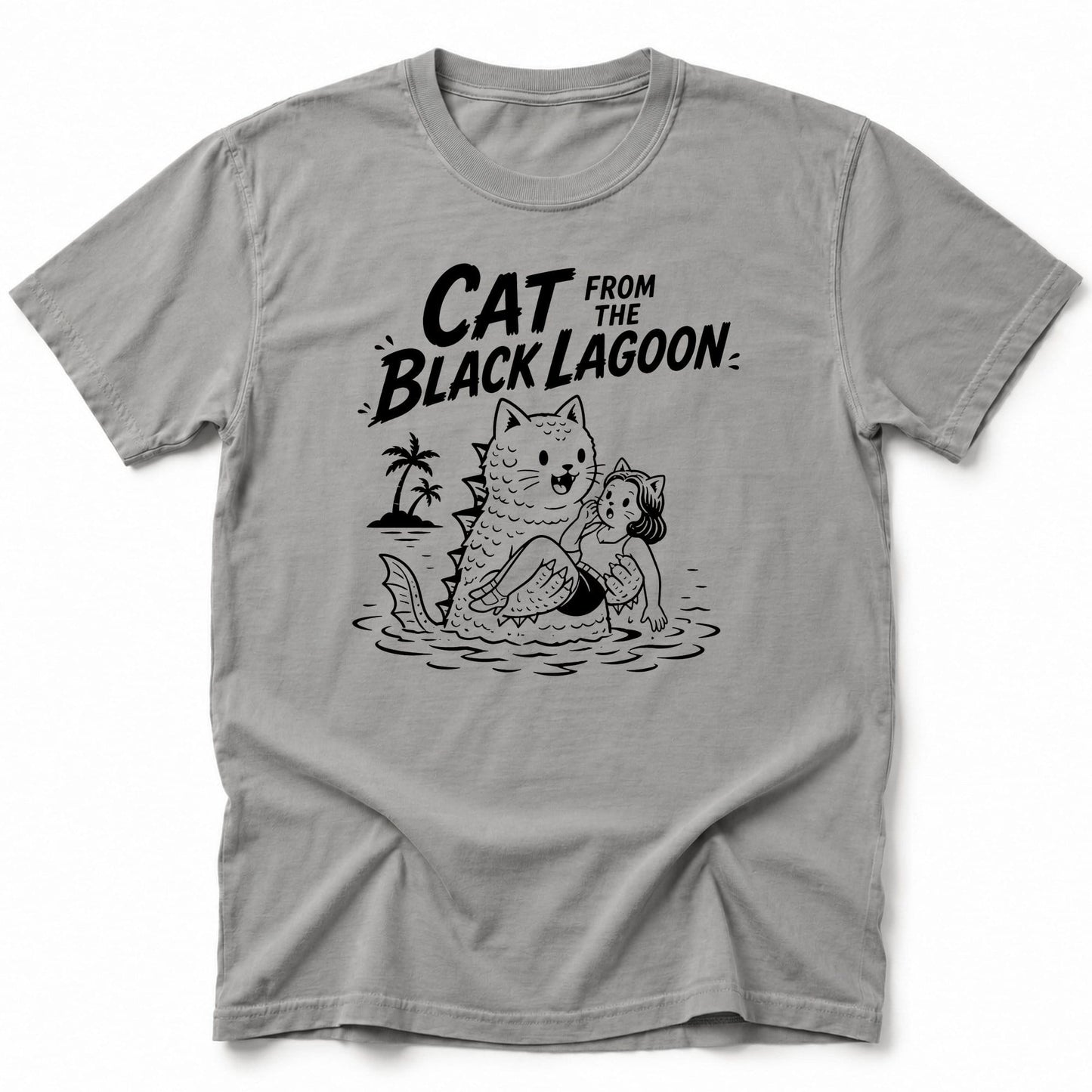 Lagoon Hero T-Shirt Grey / S 20517601555107809620 T-Shirt
