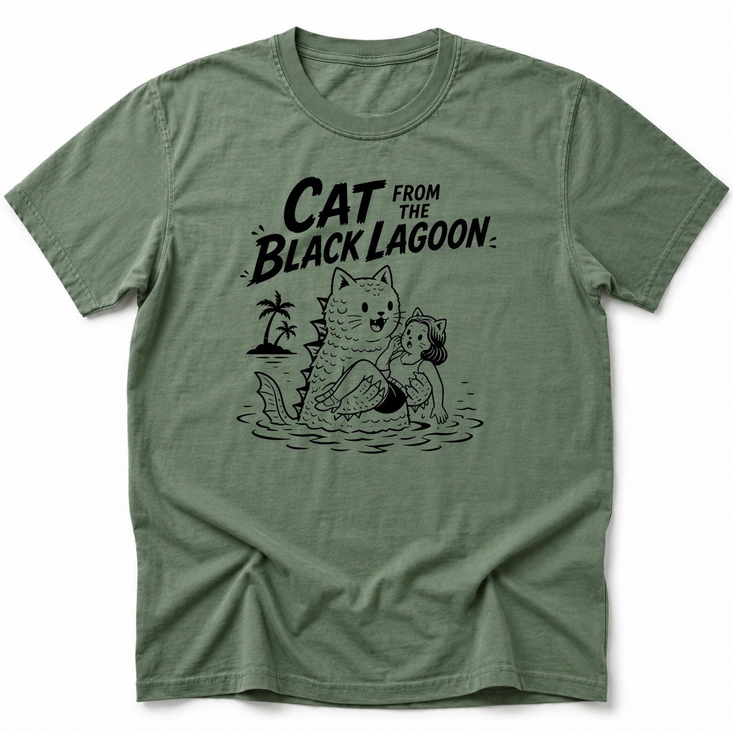 Lagoon Hero T-Shirt Moss / S 81542836461211470116 T-Shirt