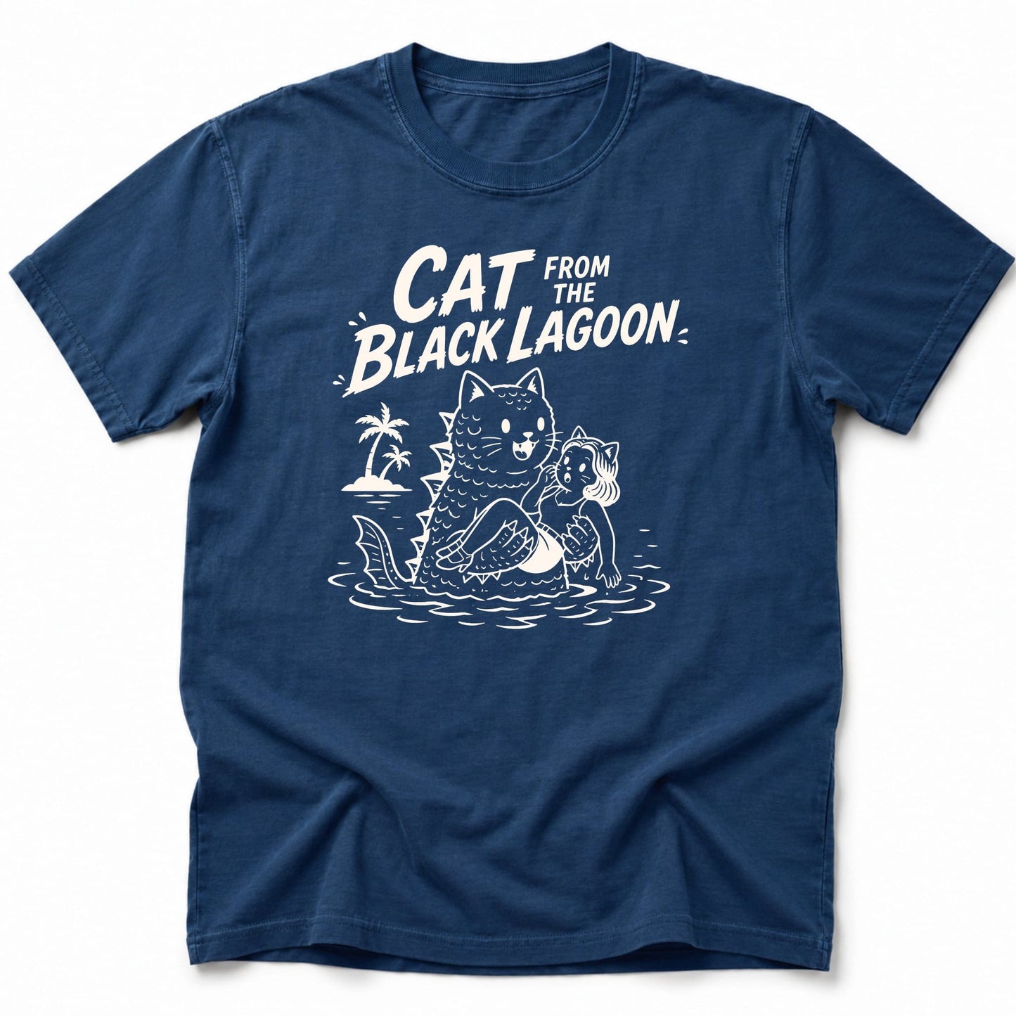 Lagoon Hero T-Shirt Navy / S 29072909024213936849 T-Shirt