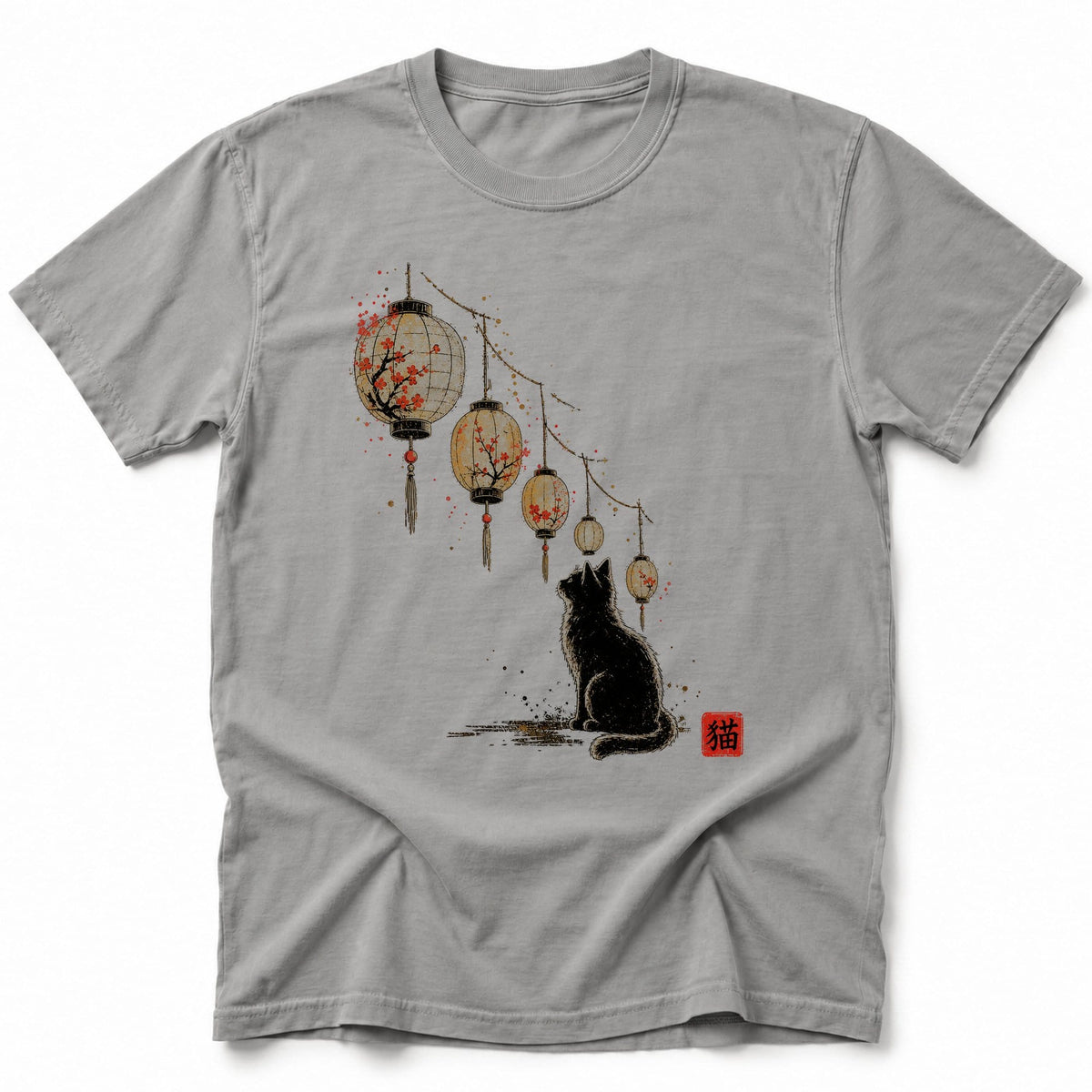 Lantern Whisper 2 T-Shirt Grey / S 17211119528057316336 T-Shirt