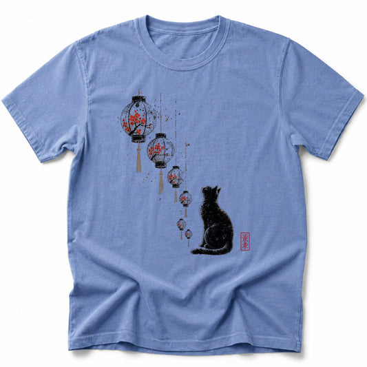 Lantern Whisper T-Shirt Blue Jean / S 89939739007788948802 T-Shirt