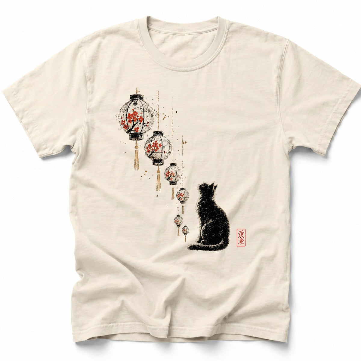 Lantern Whisper T-Shirt Ivory / S 13342915950359373612 T-Shirt