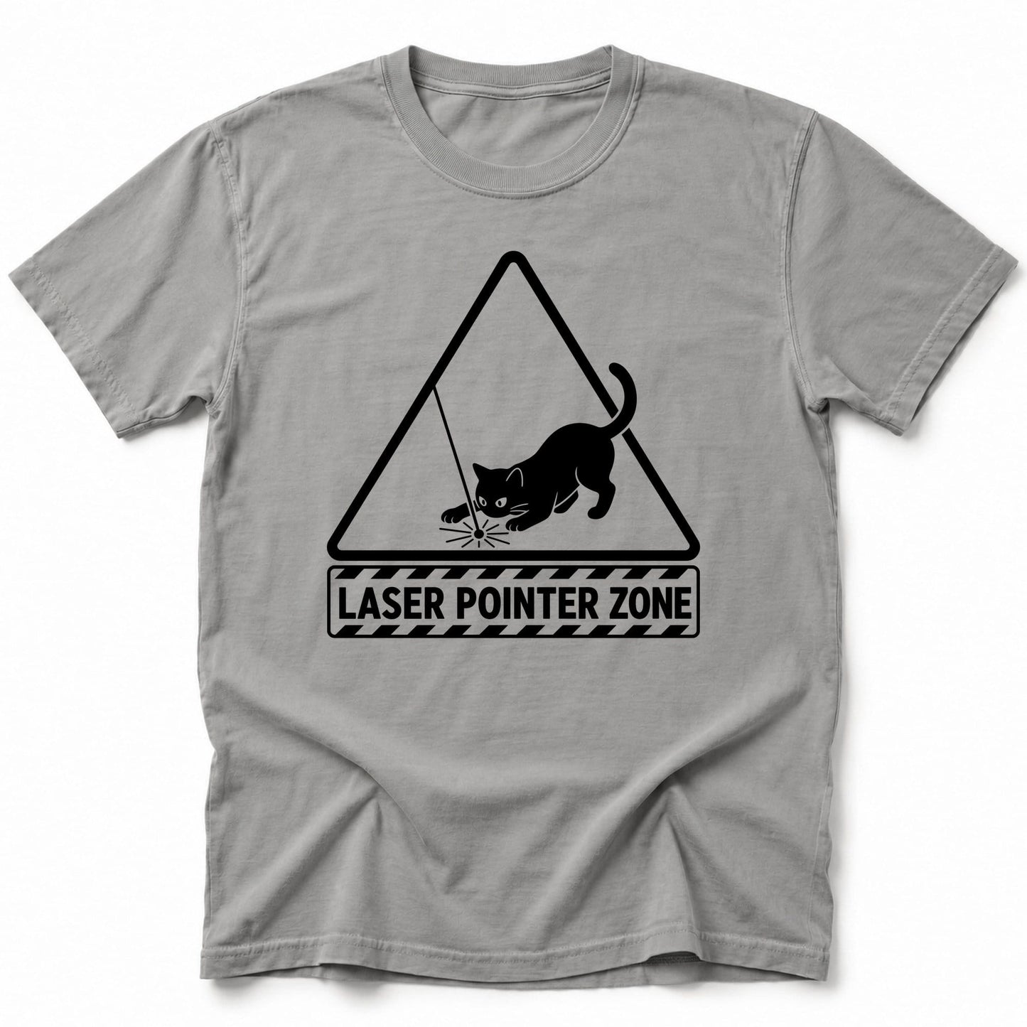 Laser Zone T-Shirt Grey / S 26545839893646036780 T-Shirt
