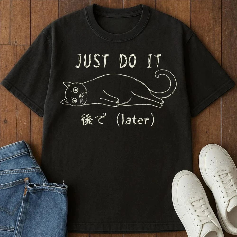 Later T-Shirt Black / S 84459255860586391735 T-Shirt