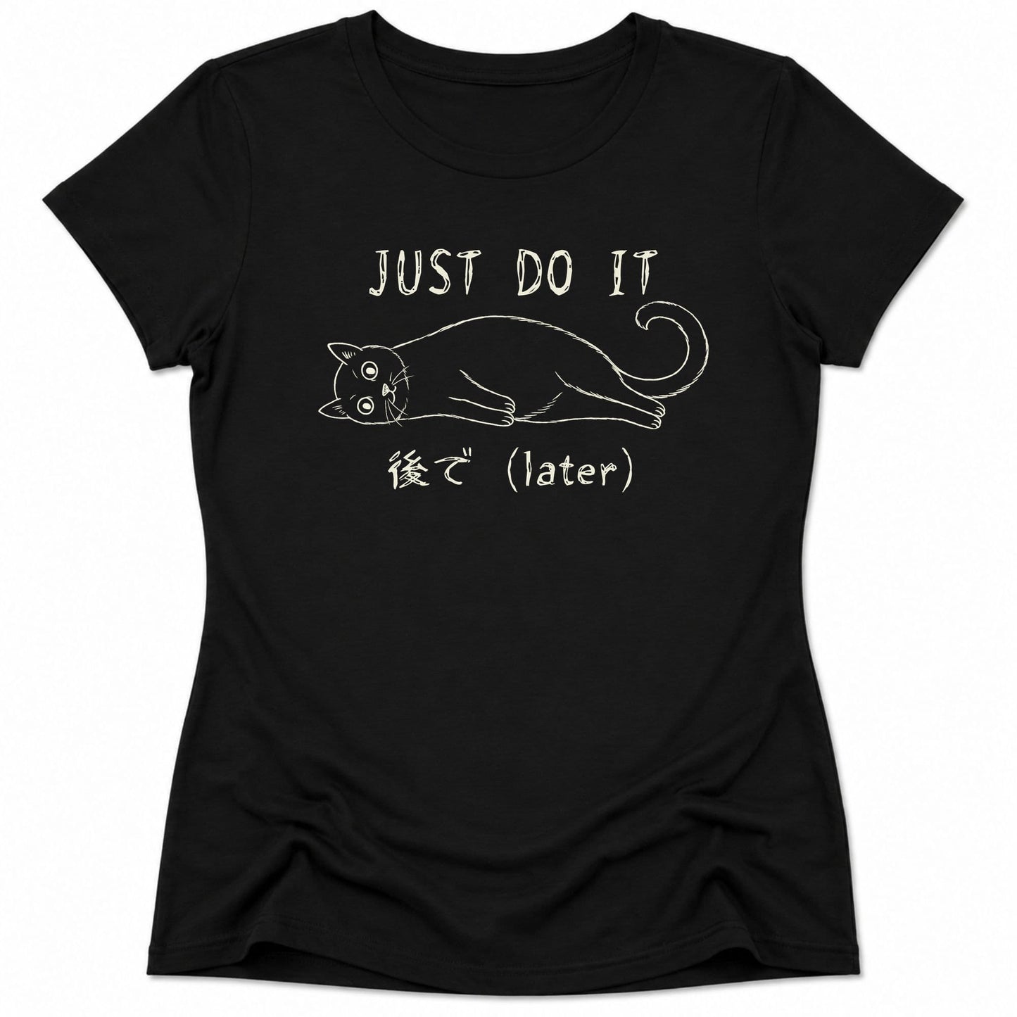 Later Womens Tee Black / S 13877051471858405855 T-Shirt