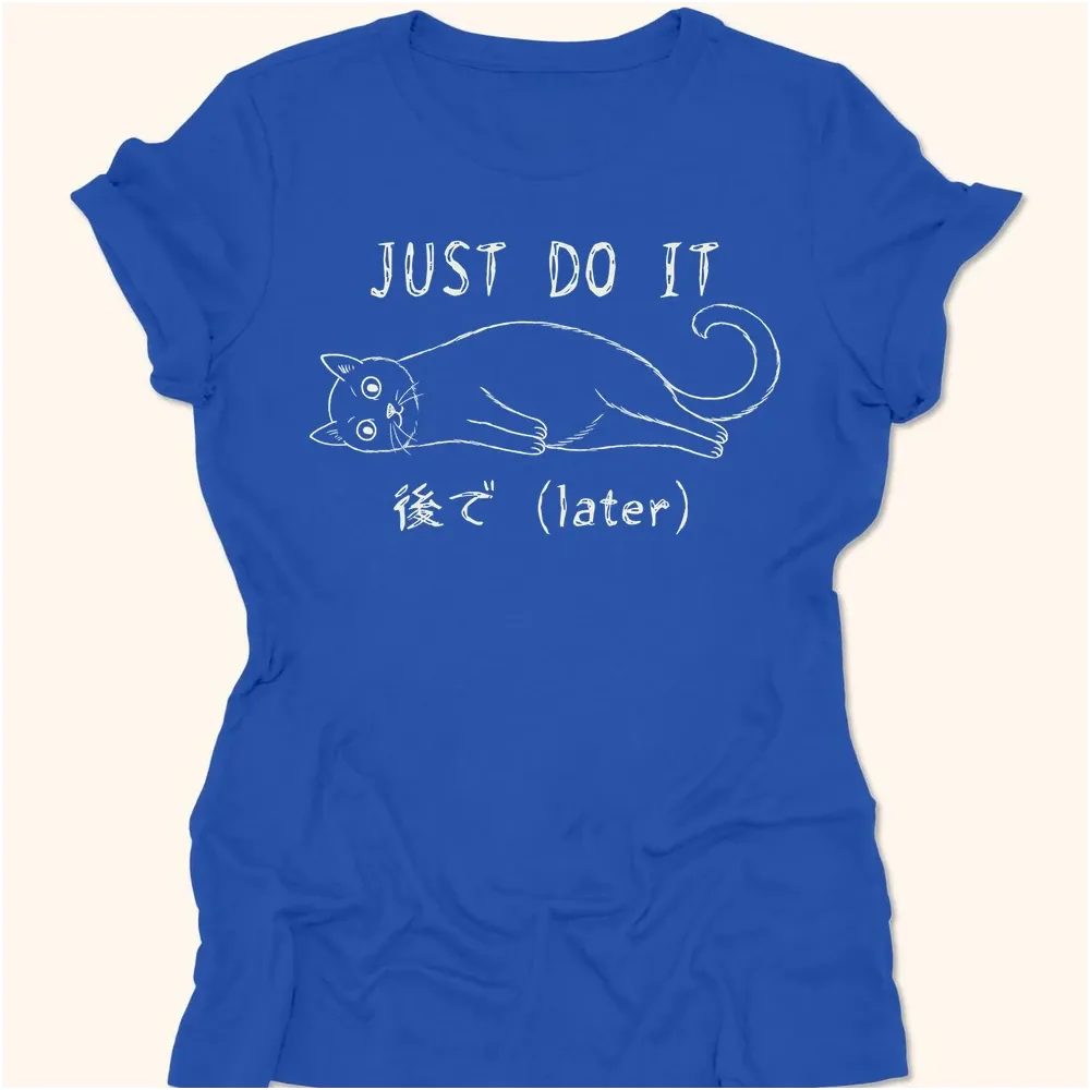 Later Womens Tee True Royal / S 25047076021875865946 T-Shirt