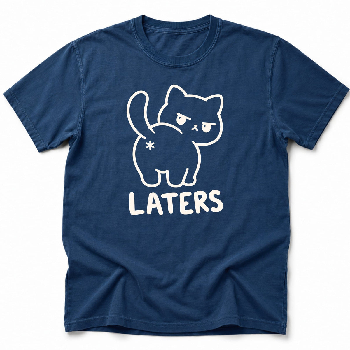Laters T-Shirt Navy / S 84241225416141081634 T-Shirt