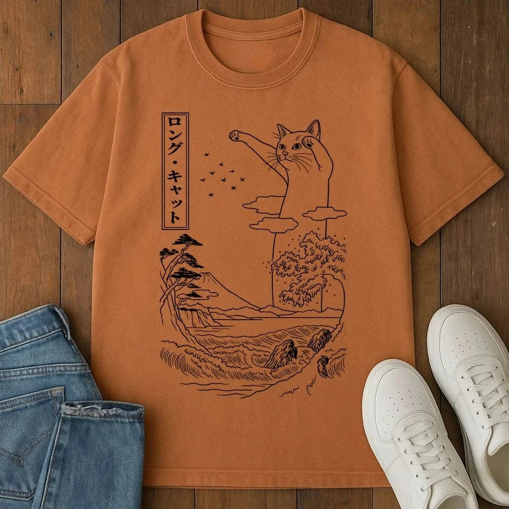 Legend Of Long Cat T-Shirt Yam / S 18122259134852178133 T-Shirt