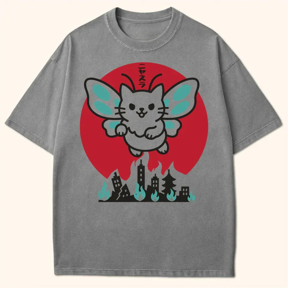 Legend Of Nyasura T-Shirt Grey / S 27343007488054117455 T-Shirt